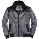 KORSAR® „3 in 1“-Pilotenjacke Take-Off grau-schwarz